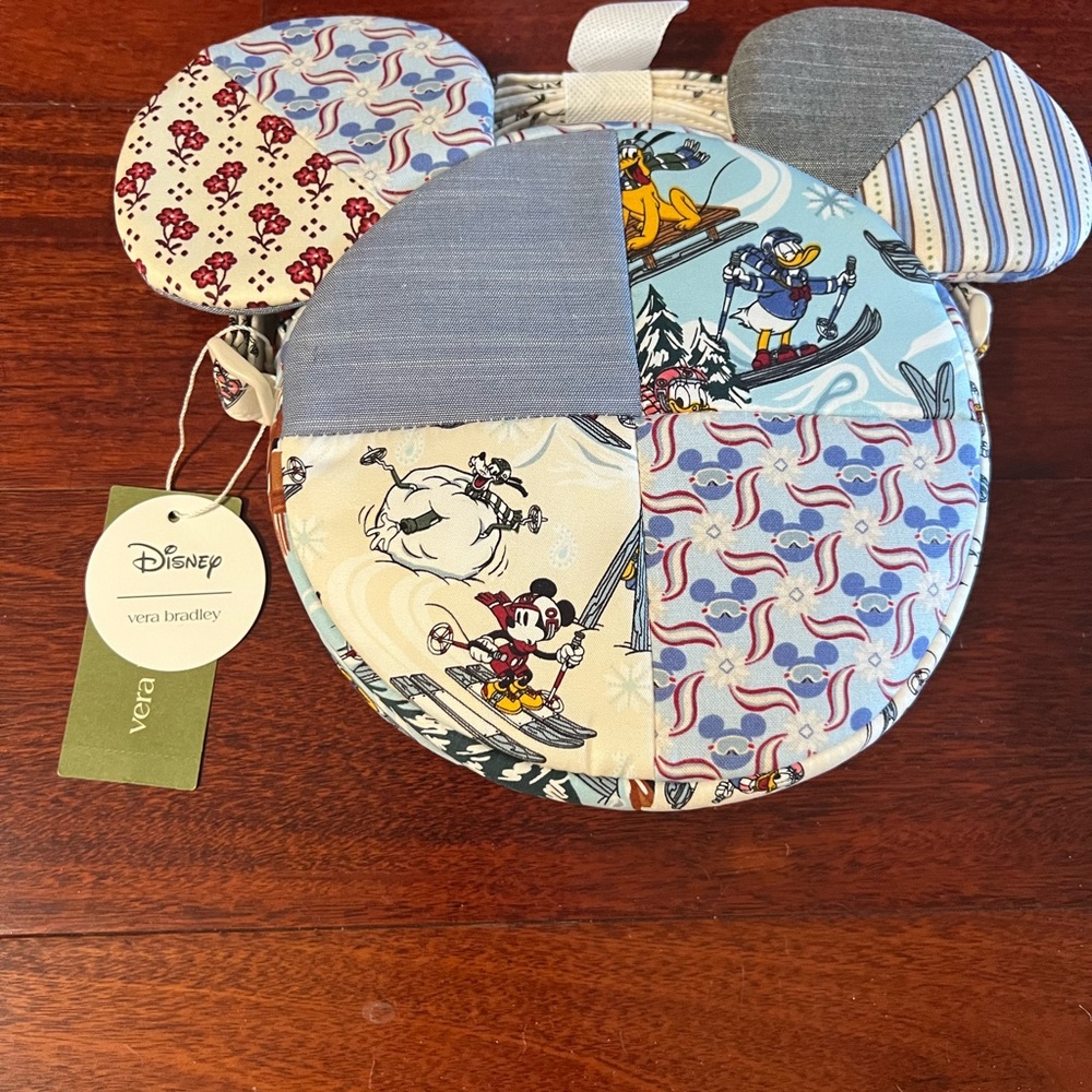 Vera Bradley x Disney Mickey & Friends Ski Week- Brand New